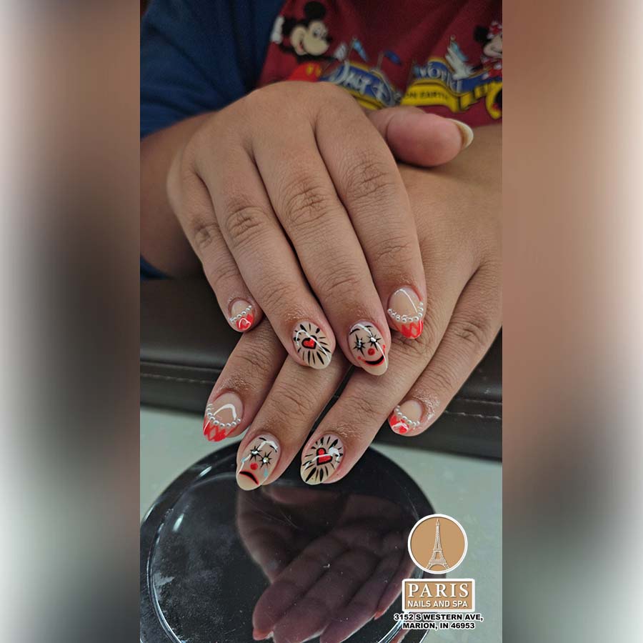 Nail design by Paris Nails and Spa